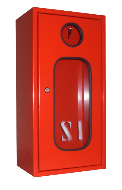 Extinguisher Cabinet 6 kg w/ Glass