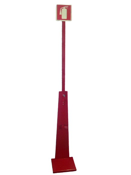 Extinguisher Bracket w/ Signage