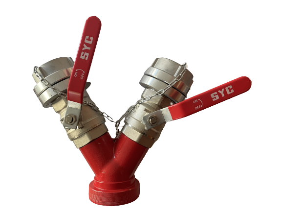 Siamese Valve — Wet Riser 2½"